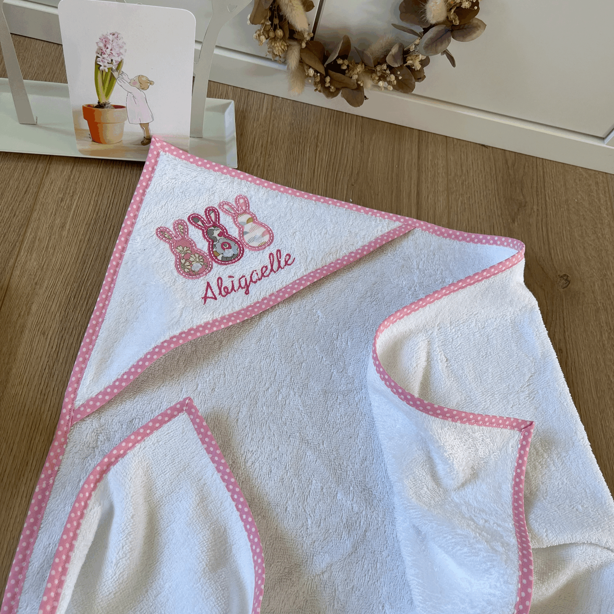 La cape de bain bébé