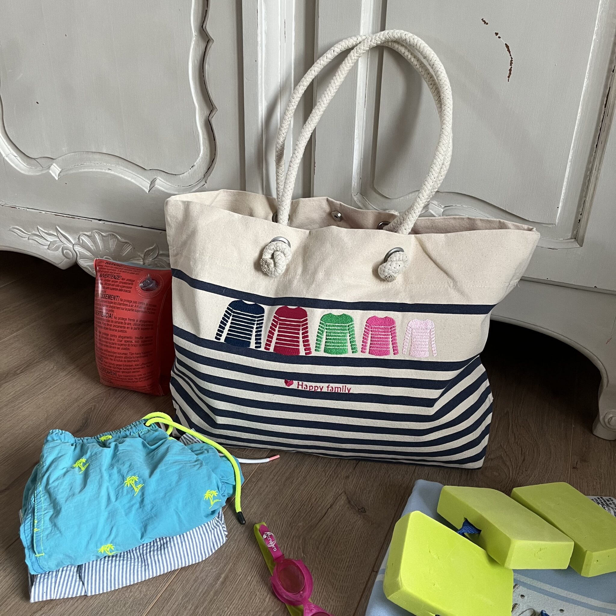 Le sac de plage